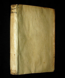 1634 Scarce Latin Vellum Book - History of the World before Christ by Bonaventure Rousseau de Basoches