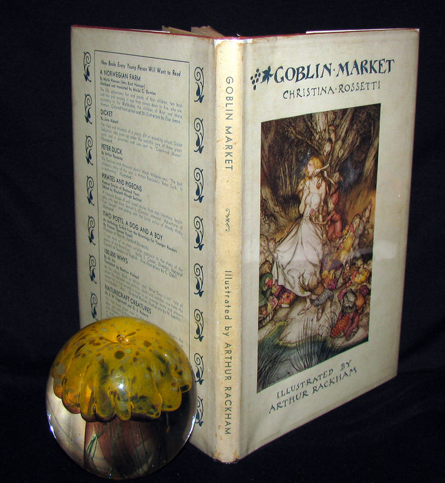 1933 1st American Edition - Goblin Market by Christina Rossetti - Unusual cover