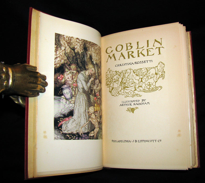 1933 1st American Edition - Goblin Market by Christina Rossetti - Unusual cover