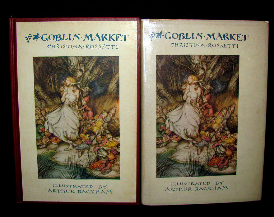 1933 1st American Edition - Goblin Market by Christina Rossetti - Unusual cover