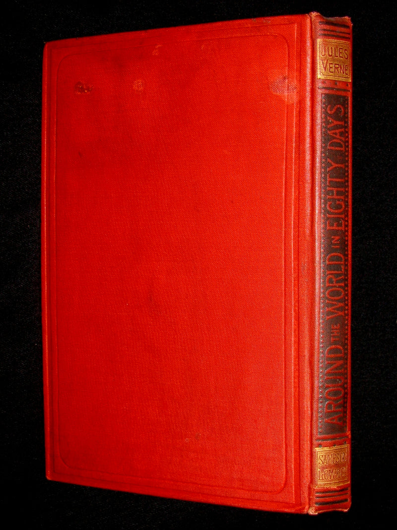 1880 Scarce Early Edition - Jules Verne - Around the World in Eighty Days