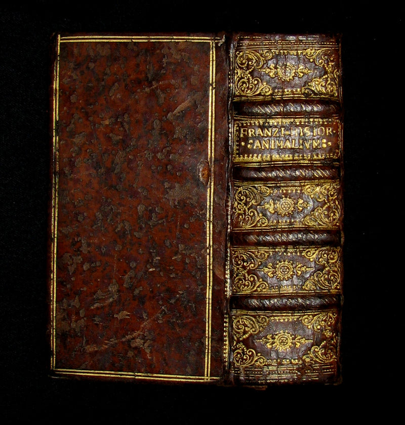 1665 Rare Latin Book - Unicorn, Griffin, Dragon, Basilisk - Franz's HISTORIA ANIMALIUM