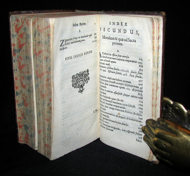 1665 Rare Latin Book - Unicorn, Griffin, Dragon, Basilisk - Franz's HISTORIA ANIMALIUM