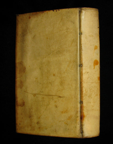 1690 Rare French Vellum Book - Memories of the minority of Louis XIV the Sun King (Roi Soleil)