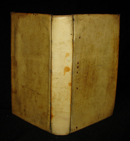 1690 Rare French Vellum Book - Memories of the minority of Louis XIV the Sun King (Roi Soleil)