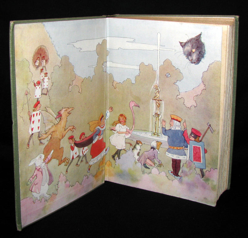 1920 Rare Book -  Alice's Adventures in Wonderland with 48 Coloured Plates By Margaret W. Tarrant