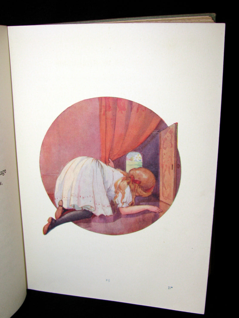 1920 Rare Book -  Alice's Adventures in Wonderland with 48 Coloured Plates By Margaret W. Tarrant