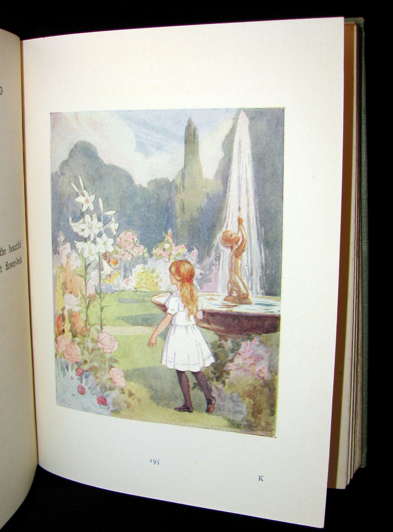 1920 Rare Book -  Alice's Adventures in Wonderland with 48 Coloured Plates By Margaret W. Tarrant