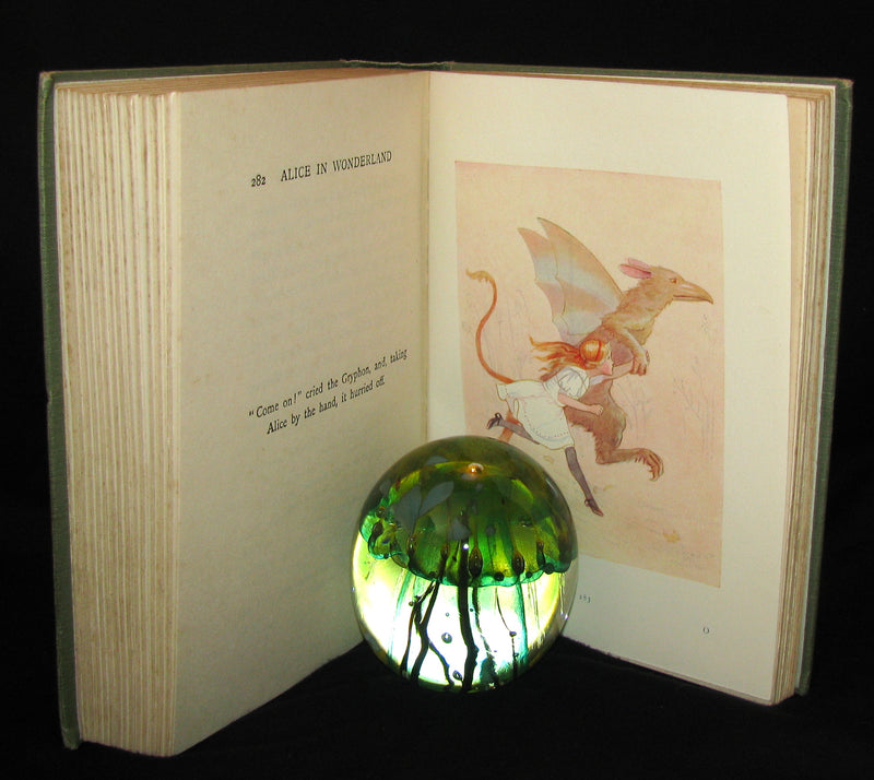 1920 Rare Book -  Alice's Adventures in Wonderland with 48 Coloured Plates By Margaret W. Tarrant