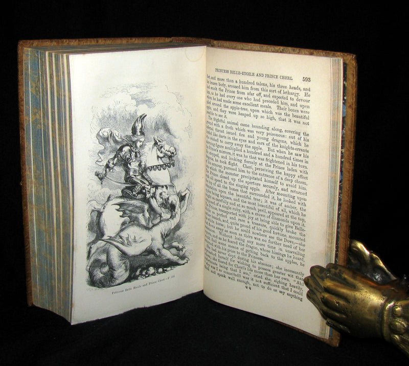1868 Scarce Book - Fairy Tales by The Countess d`Aulnoy - Translated by J. R. Planché