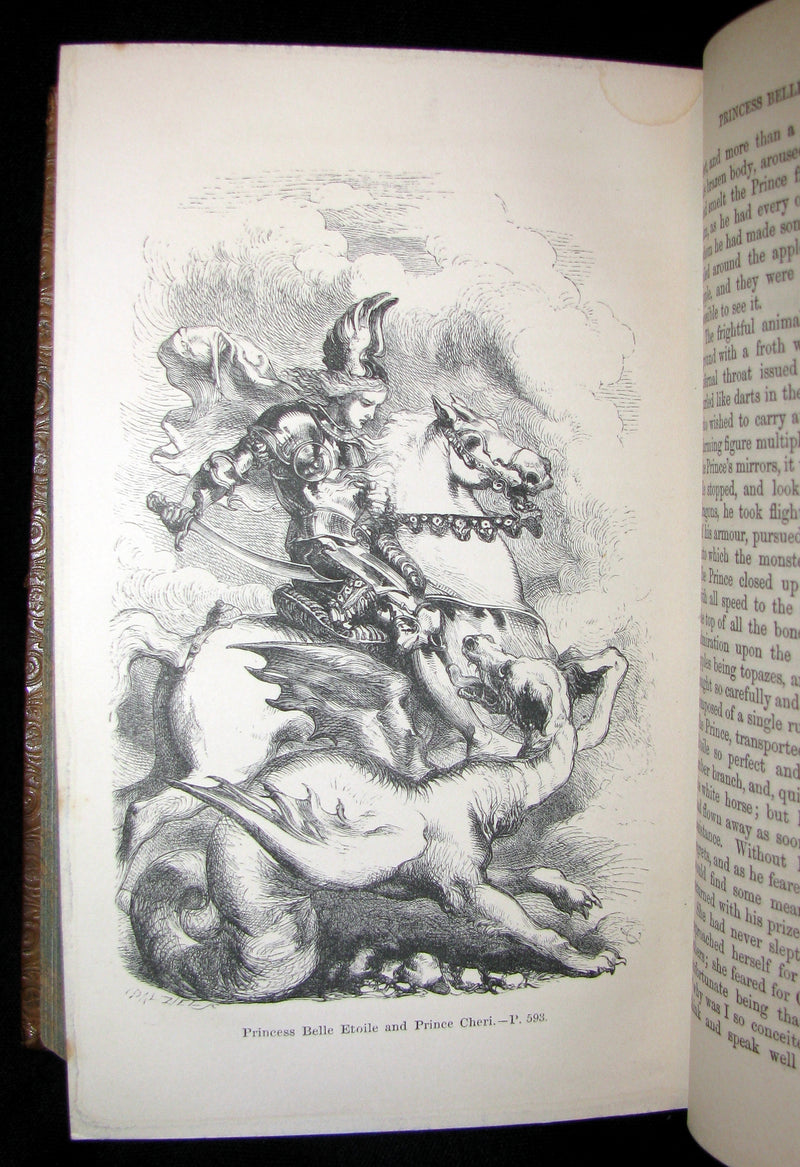 1868 Scarce Book - Fairy Tales by The Countess d`Aulnoy - Translated by J. R. Planché