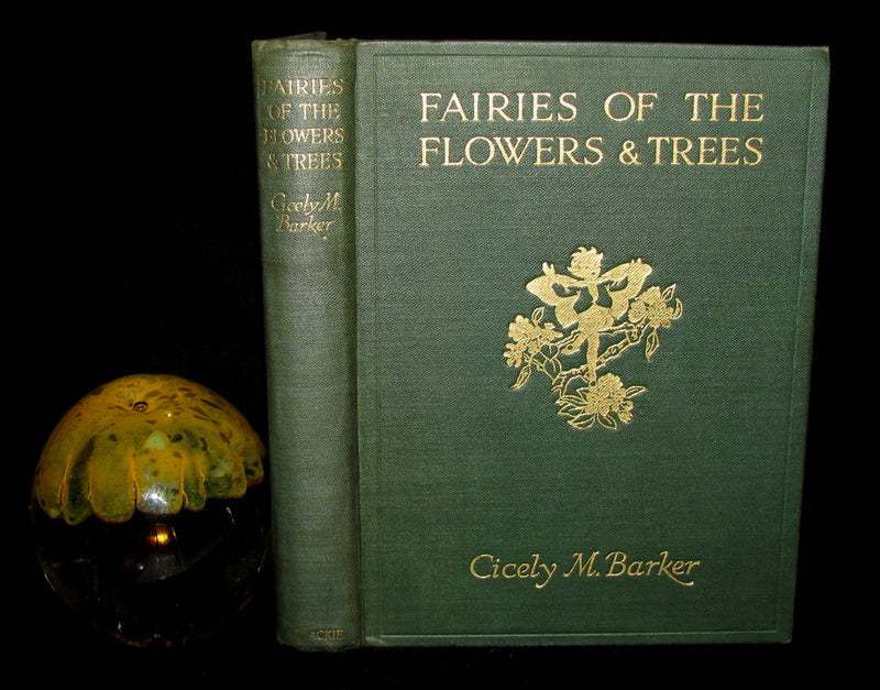 1950 First Edition - Cicely Mary Barker - FAIRIES OF THE FLOWERS AND TREES