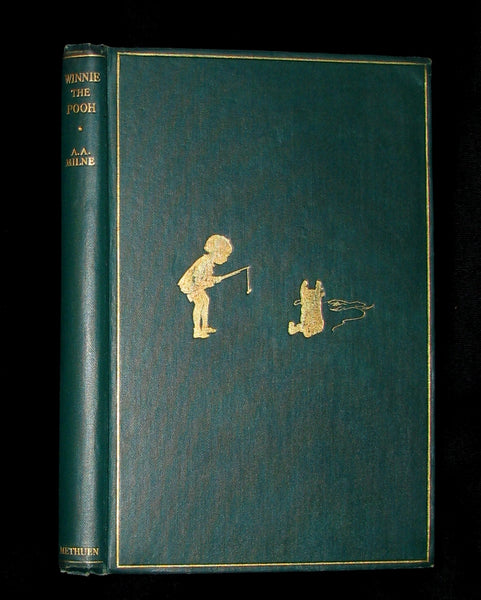 1926 First UK Edition - A. A. Milne & Ernest H. Shepard - WINNIE-THE-POOH with dust jacket!