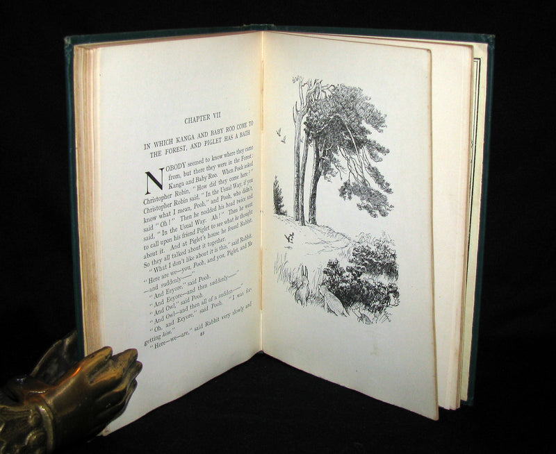 1926 First UK Edition - A. A. Milne & Ernest H. Shepard - WINNIE-THE-POOH with dust jacket!