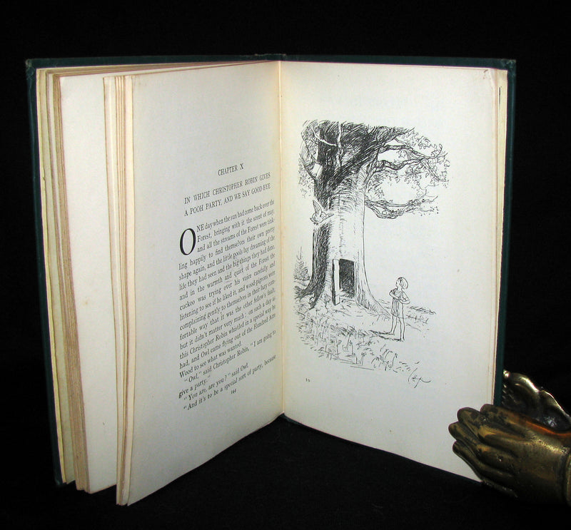1926 First UK Edition - A. A. Milne & Ernest H. Shepard - WINNIE-THE-POOH with dust jacket!