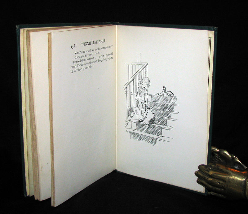 1926 First UK Edition - A. A. Milne & Ernest H. Shepard - WINNIE-THE-POOH with dust jacket!