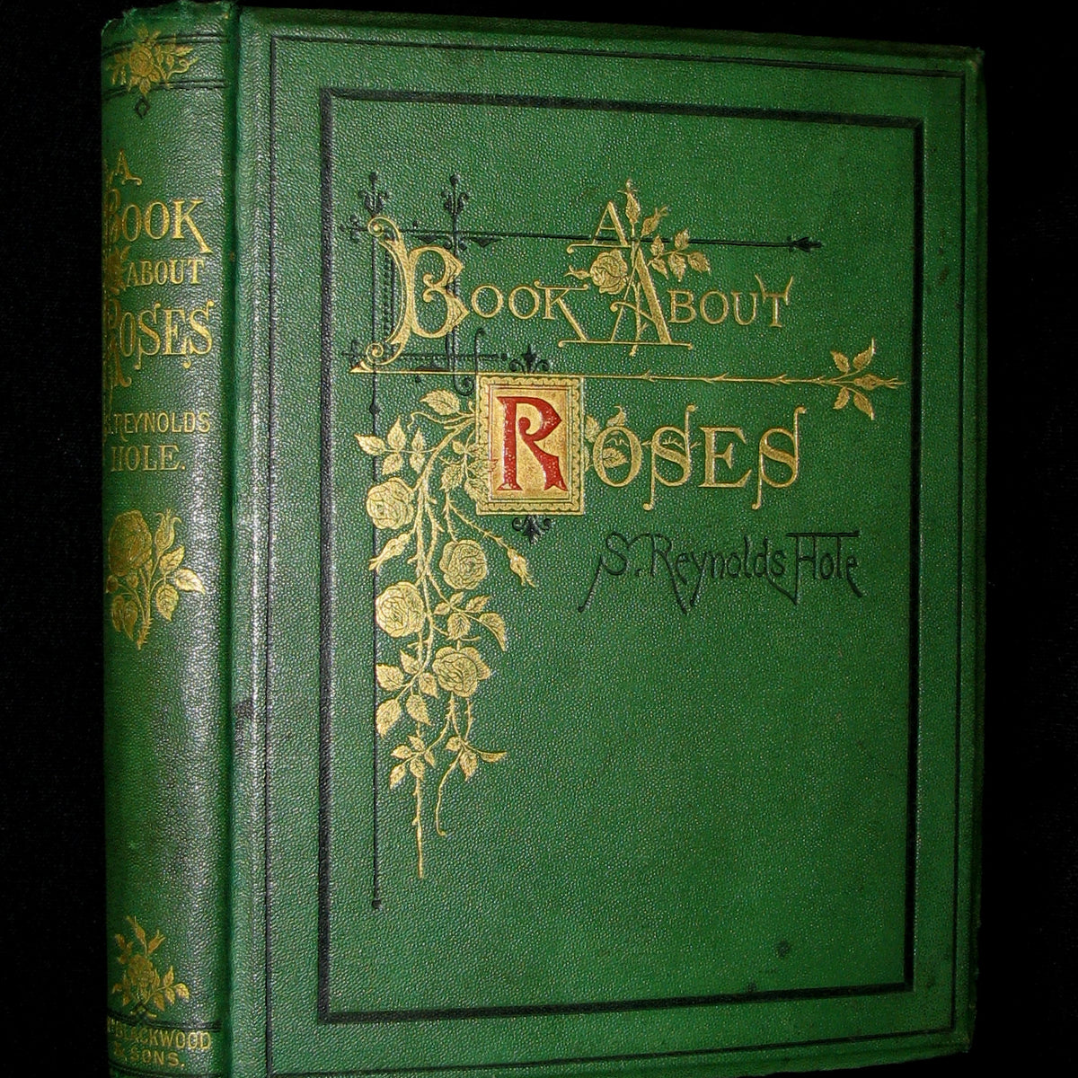 1870 Rare Victorian Gardening Book - A book about Roses : How to grow ...