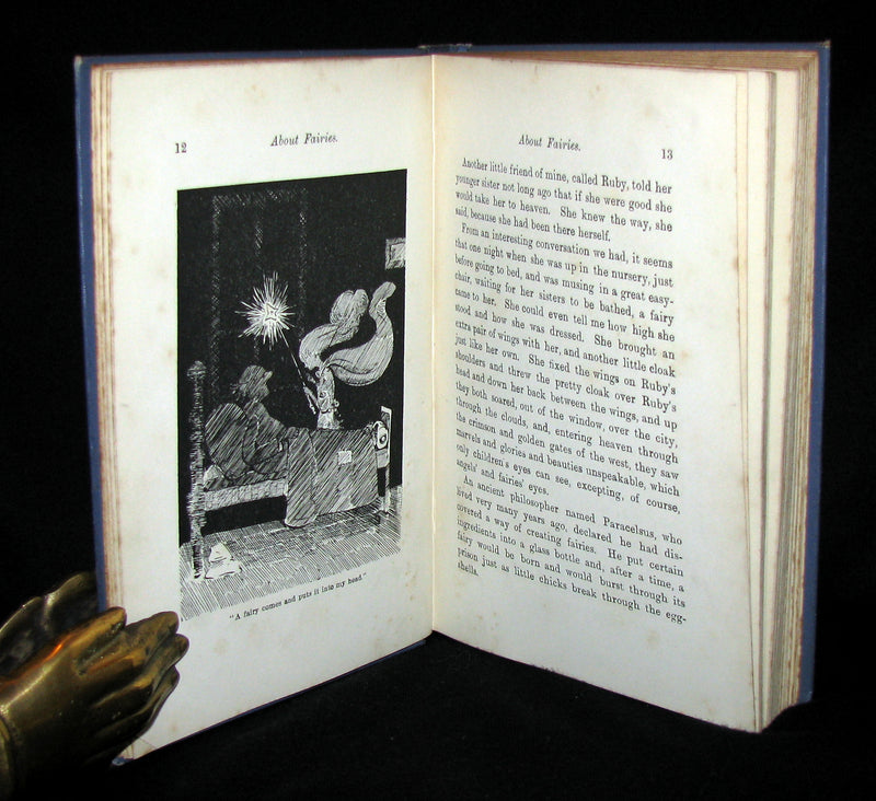 1890 Scarce Victorian Book - WHISPERS from the FAIRYLAND by Charles Roper