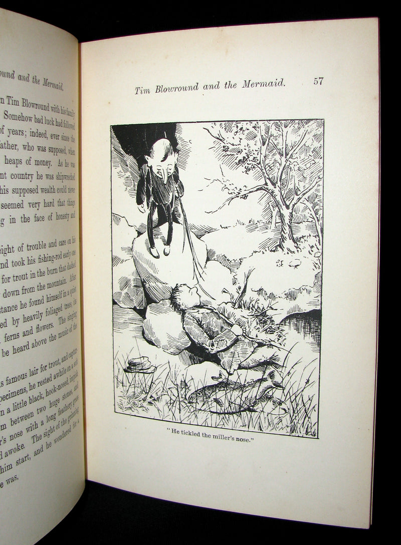 1890 Scarce Victorian Book - WHISPERS from the FAIRYLAND by Charles Roper
