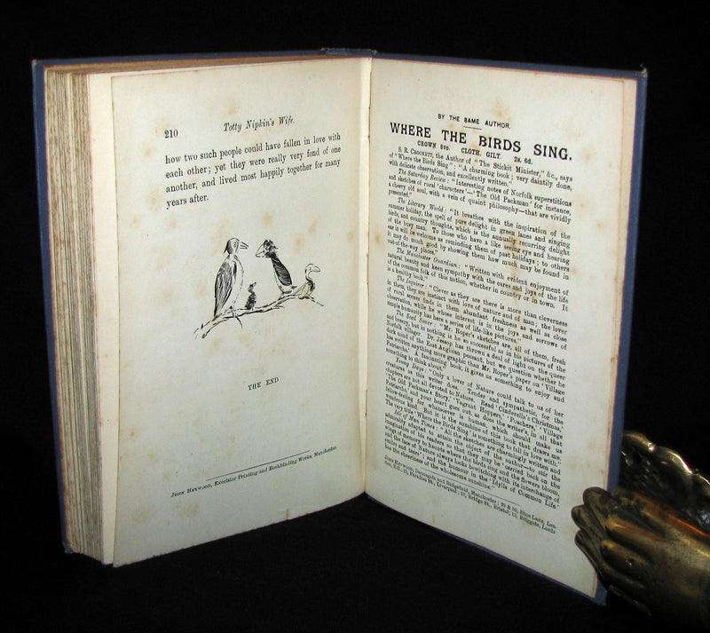 1890 Scarce Victorian Book - WHISPERS from the FAIRYLAND by Charles Roper