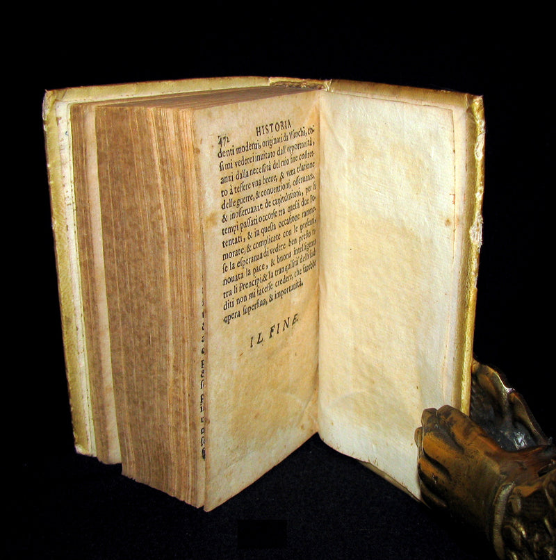 1683 Scarce Italian Book - History of the Uskoks - Croatian Pirates - Historia degli Uscochi