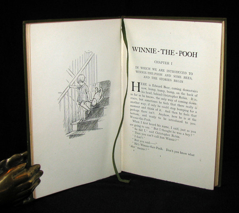 1926 First UK DELUXE Edition - A. A. Milne & Ernest H. Shepard - WINNIE-THE-POOH