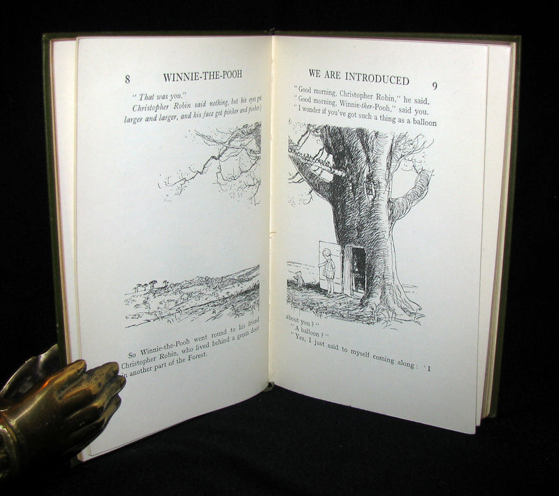 1926 First UK DELUXE Edition - A. A. Milne & Ernest H. Shepard - WINNIE-THE-POOH