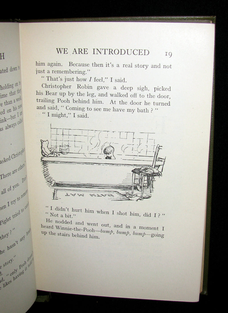 1926 First UK DELUXE Edition - A. A. Milne & Ernest H. Shepard - WINNIE-THE-POOH