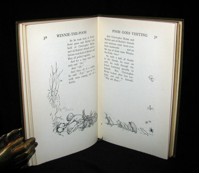 1926 First UK DELUXE Edition - A. A. Milne & Ernest H. Shepard - WINNIE-THE-POOH