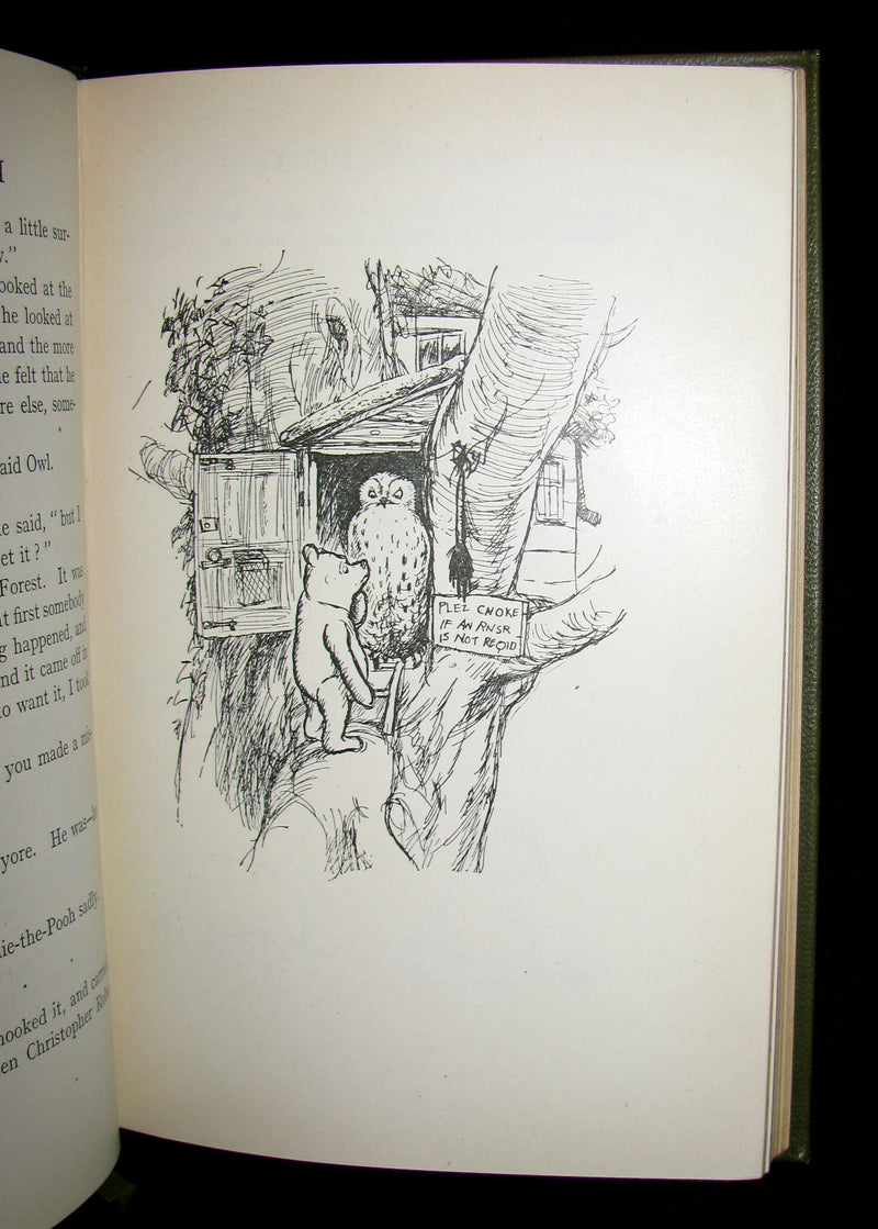 1926 First UK DELUXE Edition - A. A. Milne & Ernest H. Shepard - WINNIE-THE-POOH