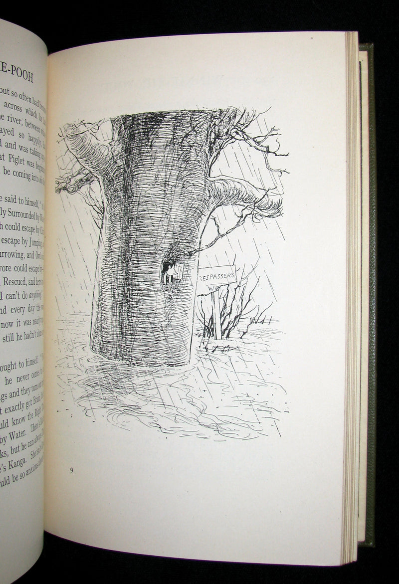 1926 First UK DELUXE Edition - A. A. Milne & Ernest H. Shepard - WINNIE-THE-POOH