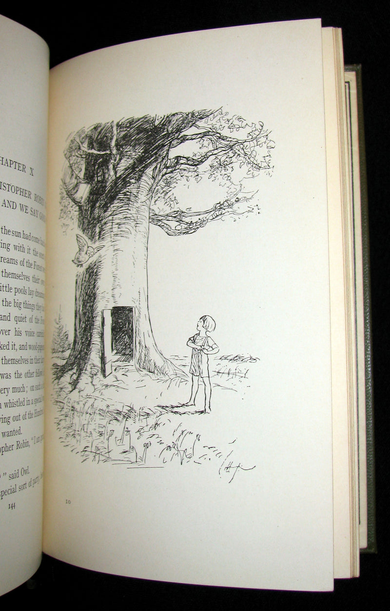 1926 First UK DELUXE Edition - A. A. Milne & Ernest H. Shepard - WINNIE-THE-POOH