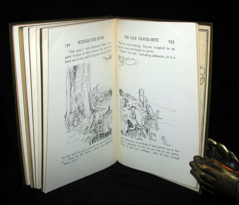 1926 First UK DELUXE Edition - A. A. Milne & Ernest H. Shepard - WINNIE-THE-POOH