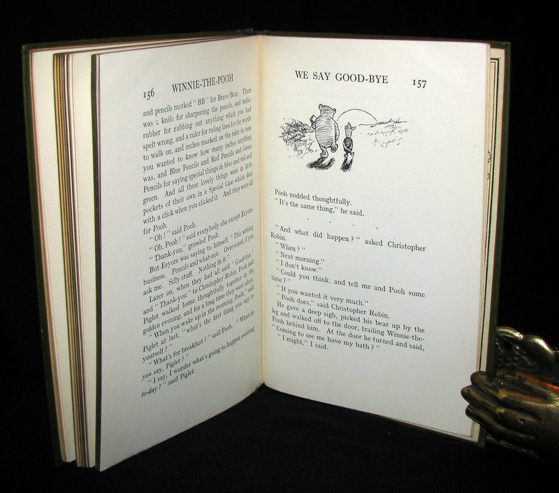 1926 First UK DELUXE Edition - A. A. Milne & Ernest H. Shepard - WINNIE-THE-POOH