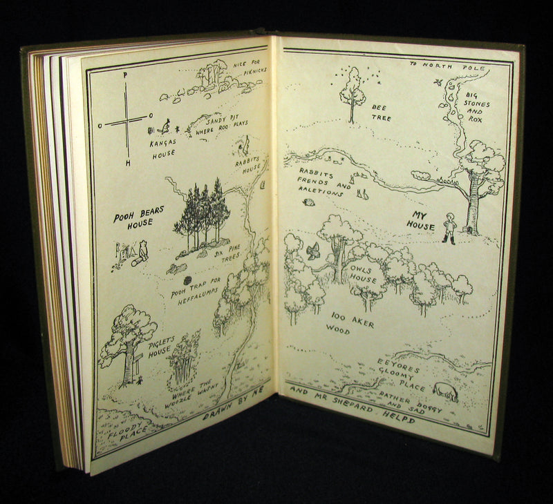 1926 First UK DELUXE Edition - A. A. Milne & Ernest H. Shepard - WINNIE-THE-POOH