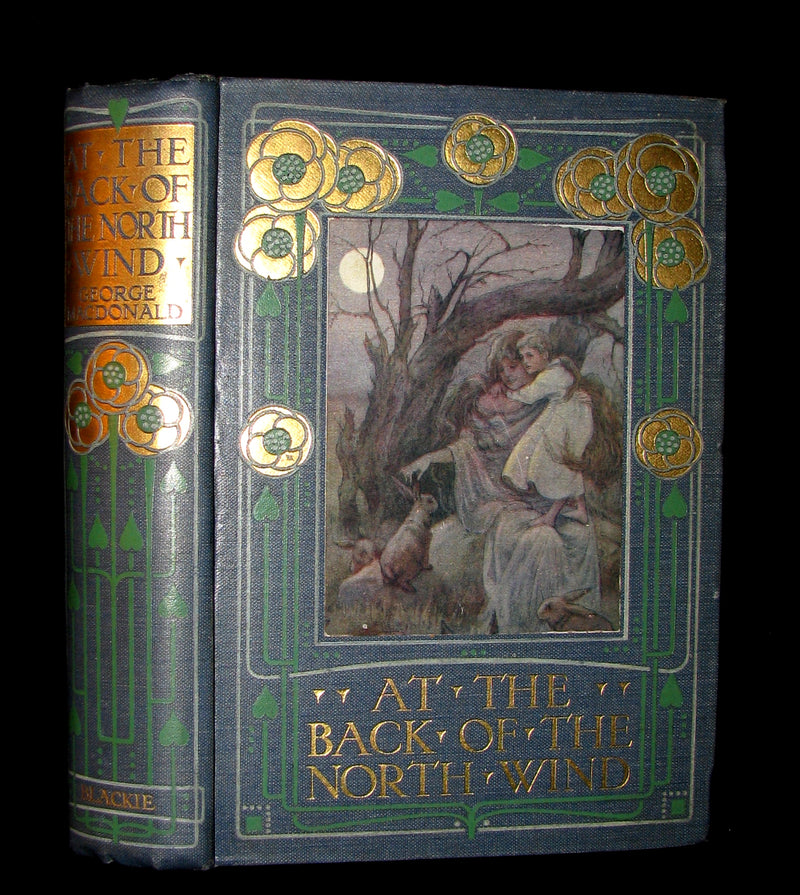 1911 Rare Edition - AT THE BACK OF THE NORTH WIND by George MacDonald.