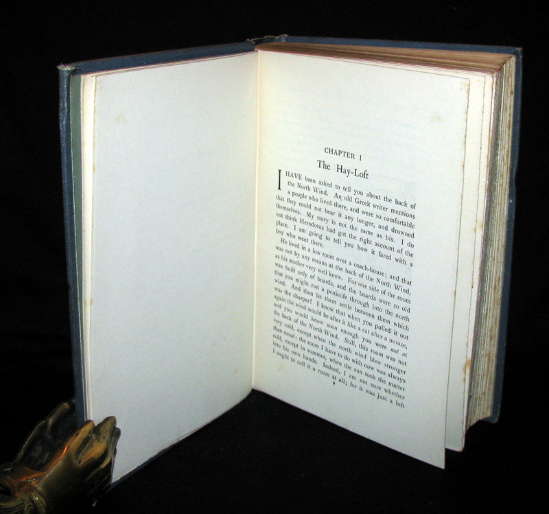 1911 Rare Edition - AT THE BACK OF THE NORTH WIND by George MacDonald.