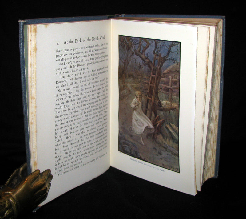 1911 Rare Edition - AT THE BACK OF THE NORTH WIND by George MacDonald.