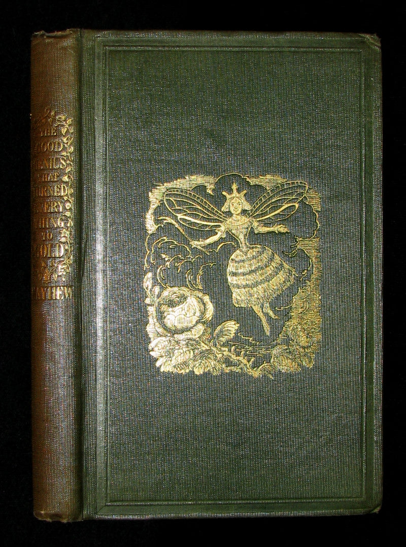 1847 Scarce Book - The Good Genius that Turned Everything into Gold; A Fairy Tale.  1stED.