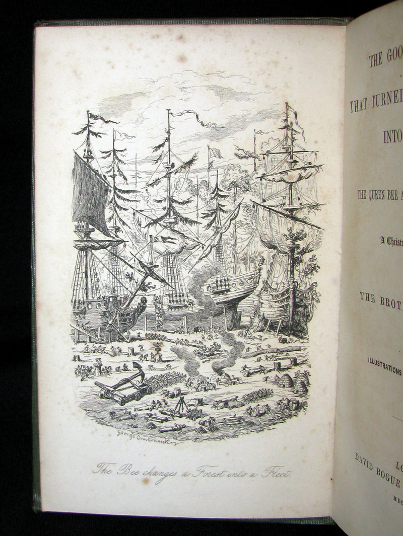 1847 Scarce Book - The Good Genius that Turned Everything into Gold; A Fairy Tale.  1stED.