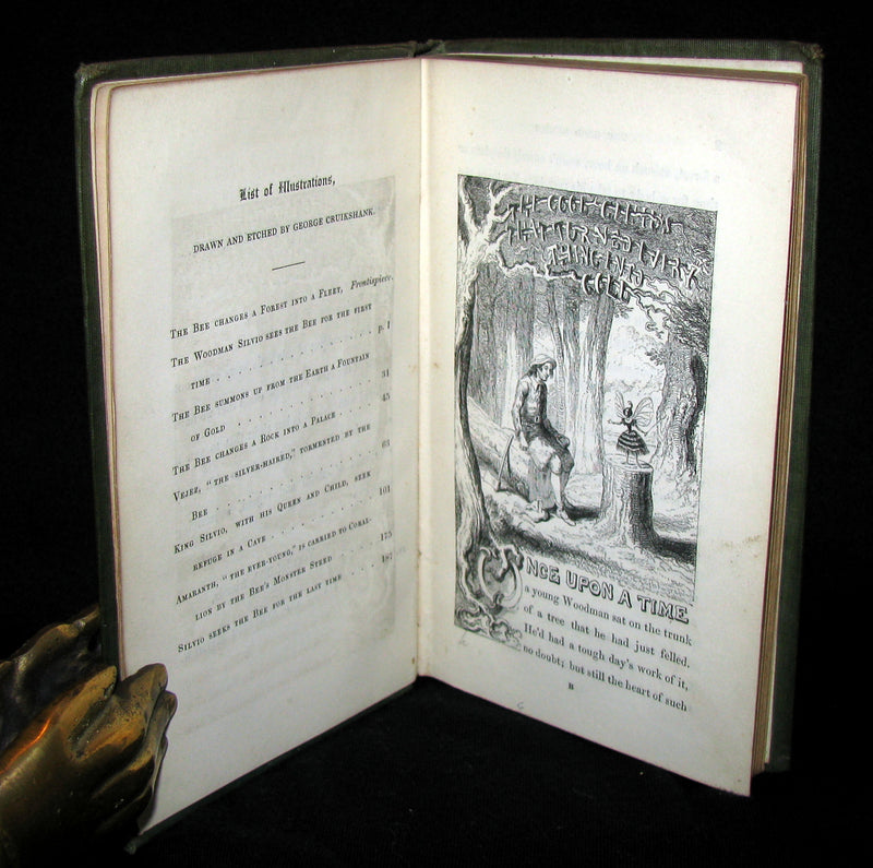 1847 Scarce Book - The Good Genius that Turned Everything into Gold; A Fairy Tale.  1stED.