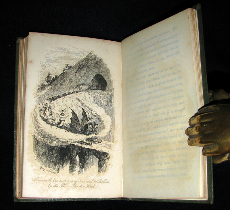 1847 Scarce Book - The Good Genius that Turned Everything into Gold; A Fairy Tale.  1stED.