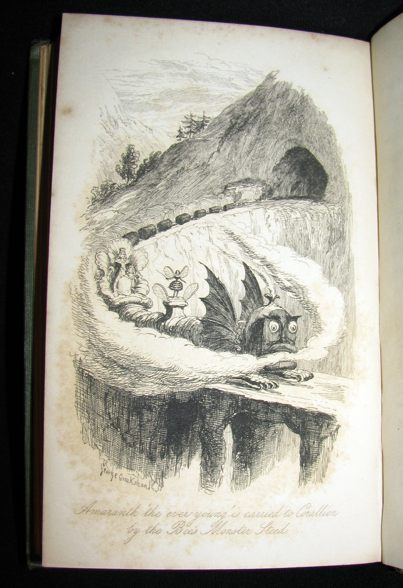 1847 Scarce Book - The Good Genius that Turned Everything into Gold; A Fairy Tale.  1stED.