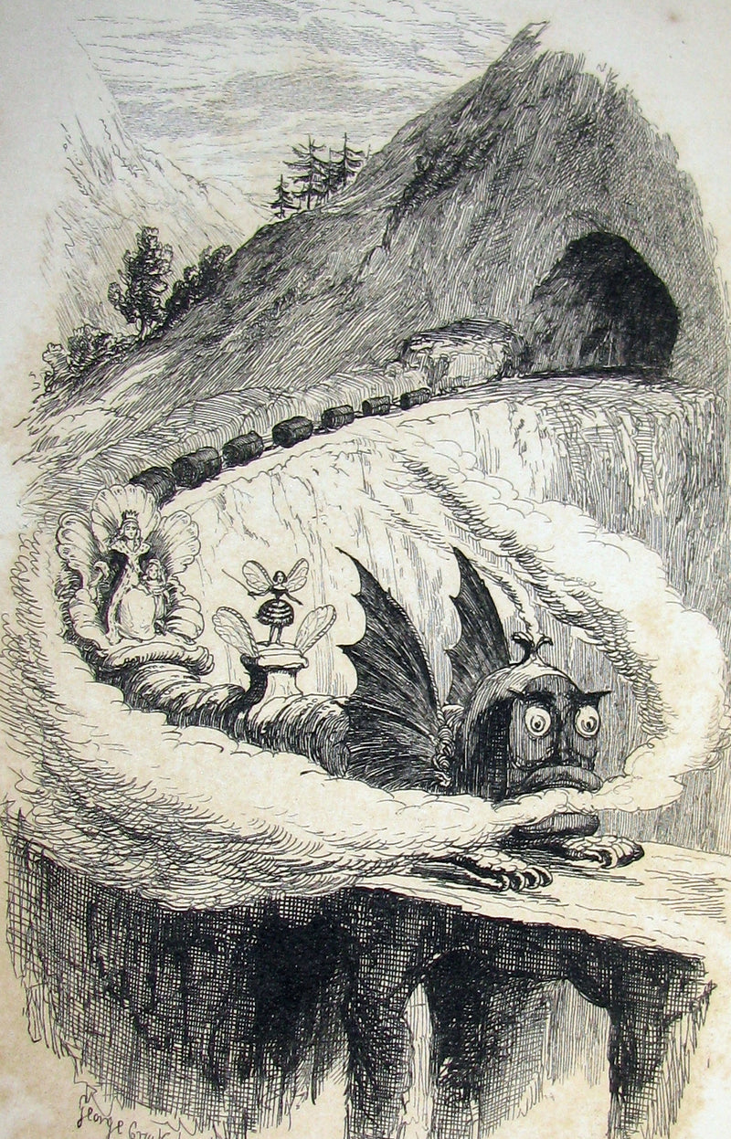 1847 Scarce Book - The Good Genius that Turned Everything into Gold; A Fairy Tale.  1stED.