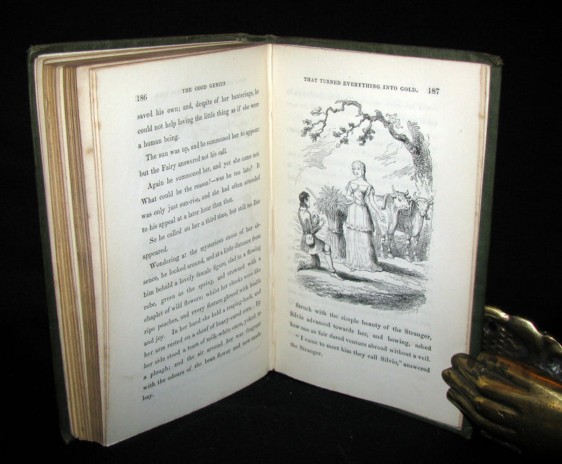 1847 Scarce Book - The Good Genius that Turned Everything into Gold; A Fairy Tale.  1stED.