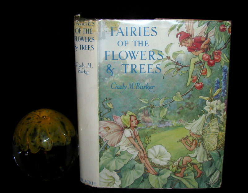 1950 - Cicely Mary Barker - FAIRIES OF THE FLOWERS AND TREES - 1stED with Dust Jacket