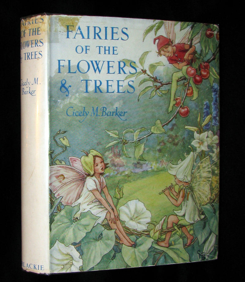 1950 - Cicely Mary Barker - FAIRIES OF THE FLOWERS AND TREES - 1stED with Dust Jacket