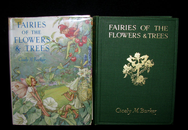 1950 - Cicely Mary Barker - FAIRIES OF THE FLOWERS AND TREES - 1stED with Dust Jacket