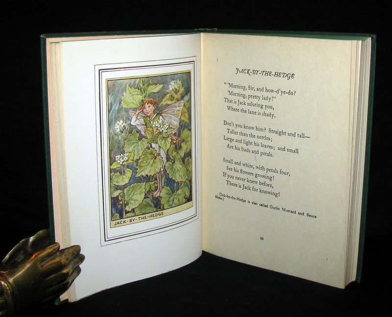 1950 - Cicely Mary Barker - FAIRIES OF THE FLOWERS AND TREES - 1stED with Dust Jacket