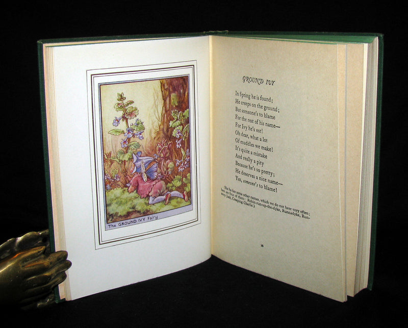 1950 - Cicely Mary Barker - FAIRIES OF THE FLOWERS AND TREES - 1stED with Dust Jacket